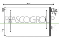 PRASCO VG919C002 - Condensador, aire acondicionado