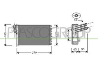 PRASCO AD016H004 - Radiador de calefacción