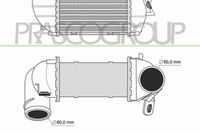 PRASCO AD016N002 - Radiador de aire de admisión