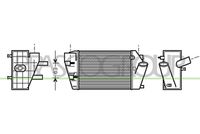 PRASCO AD020N002 - Radiador de aire de admisión