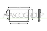 PRASCO CI023C001 - Condensador, aire acondicionado