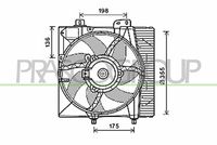 PRASCO CI304F004 - Ventilador, refrigeración del motor