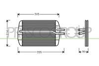PRASCO FD006H001 - Radiador de calefacción