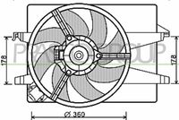 PRASCO FD340F005 - Ventilador, refrigeración del motor