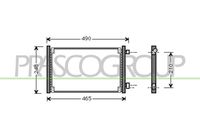 PRASCO FT019C001 - Condensador, aire acondicionado