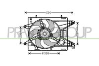 PRASCO FT137F001 - Ventilador, refrigeración del motor