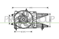 PRASCO FT340F004 - Ventilador, refrigeración del motor