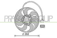 PRASCO ST033F005 - Ventilador, refrigeración del motor