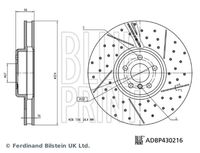 BLUE PRINT ADBP430216 - Disco de freno