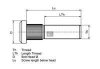 DT Spare Parts 1.17134 - Perno de rueda