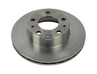 DT Spare Parts 12.41000 - Disco de freno