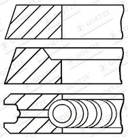 GOETZE ENGINE 08-501807-00 - Juego de aros de pistón