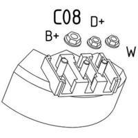 CEVAM OL4480 - Alternador
