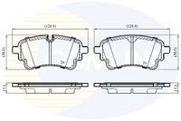 COMLINE CBP03525 - Juego de pastillas de freno