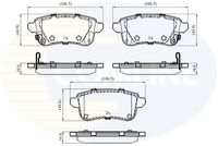 COMLINE CBP33494 - Juego de pastillas de freno
