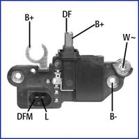 HITACHI 130570 - Regulador del alternador