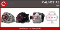 CASCO CAL10291AS - Alternador