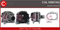 CASCO CAL10567AS - Alternador