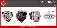 CASCO CAL10674GS - Alternador