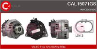 CASCO CAL15071GS - Alternador