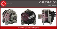 CASCO CAL15A81GS - Alternador