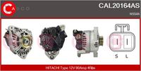 CASCO CAL20164AS - Alternador