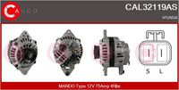 CASCO CAL32119AS - Alternador