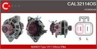 CASCO CAL32114OS - Alternador