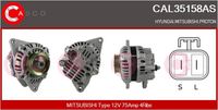 CASCO CAL35158AS - Alternador