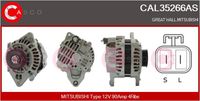 CASCO CAL35266AS - Alternador