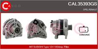 CASCO CAL35393GS - Alternador