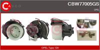 CASCO CBW77005GS - Ventilador habitáculo