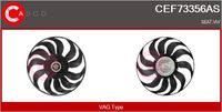 CASCO CEF73356AS - Ventilador, refrigeración del motor