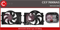 CASCO CEF76006AS - Motor eléctrico, ventilador del radiador