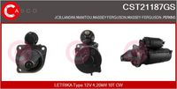 CASCO CST21187GS - Motor de arranque