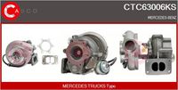 CASCO CTC63006KS - Turbocompresor, sobrealimentación