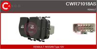 CASCO CWR71018AS - Interruptor, elevalunas