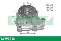 LUCAS LWP0918 - Bomba de agua, refrigeración del motor