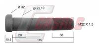 CASALS 21231 - Perno de rueda
