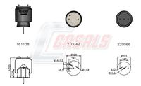 CASALS B1185 - Fuelle, suspensión neumática