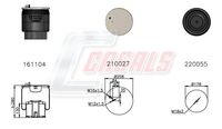 CASALS B1155 - Fuelle, suspensión neumática