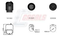 CASALS B1113 - Fuelle, suspensión neumática