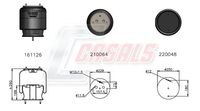 CASALS B2471 - Fuelle, suspensión neumática