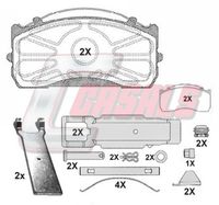 CASALS BKM1277 - Juego de pastillas de freno