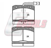 CASALS BKM377 - Juego de pastillas de freno
