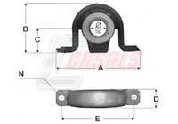 CASALS ST75 - Suspensión, árbol de transmisión