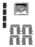 HELLA PAGID 8DZ 355 205-271 - Kit de accesorios, pastillas de frenos