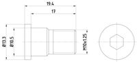 HELLA PAGID 8DZ 355 209-071 - Tornillo, disco de freno