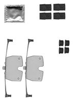 HELLA PAGID 8DZ 355 205-441 - Kit de accesorios, pinza de freno