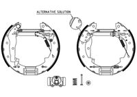 HELLA PAGID 8DB 355 004-251 - Juego de zapatas de frenos